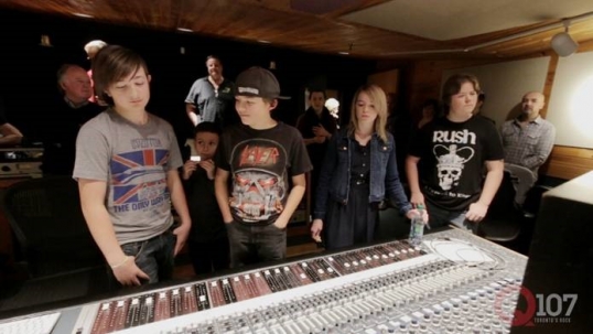 Kid Mitchell Band In Studio One • Metalworks Studios